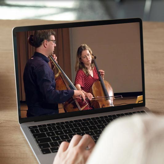 Concerts In Care Online Laptop